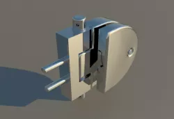Lurssen Magnetically Damped Hinge