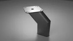 Metal leg
