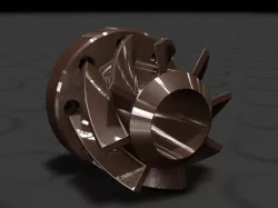 MILL-TURN TEST PART