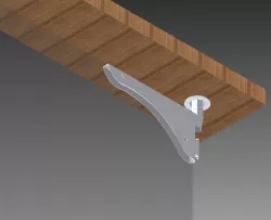 Mini invasive servo controlled dampening hinge for yacht’s glassdoor