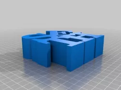 My Customized WORD Sculpture