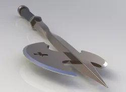 One - handed battle axe