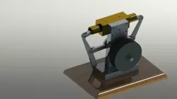 opposed piston steam engine