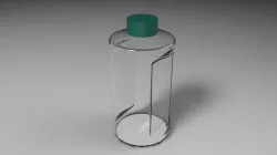 Paperclip in Bottle