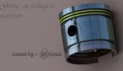 Petrol Engine piston