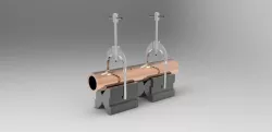 PIPE CLAMPS V BLOCKS