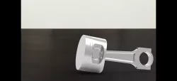 PISTON AND CONNECTING ROD