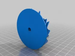 printable turbo impeller