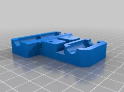 Prusa i3 X-Carriage with X-endstop mount and filament chiller