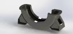 Pump housing, lower part