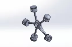 Radial Engine Assembly