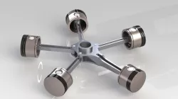 Radial Engine Pistons