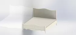 rustic bed