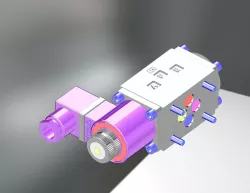 Single selenoid valve
