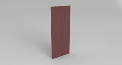 Solid door with Cross Design