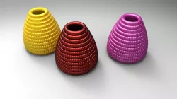 Strawberry Figulo vase