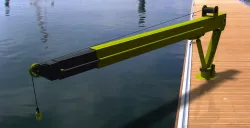 telescopic crane
