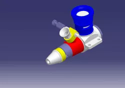 the model airplane engine