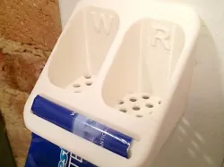 Toothbrush / Toothpaste Holder