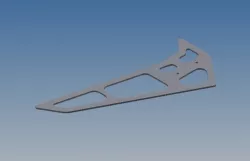 Trex 700 vertical fin