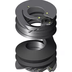 Twisterband – compact and modular multi-rotation e-chain system