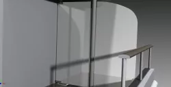 Wind breaker door system 1