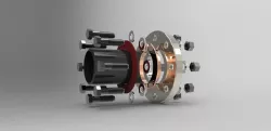 3" RAISED  FACE FLANGE WITH COPPER INSERT 
