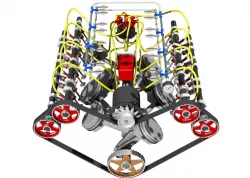 32 valve V8 engine 