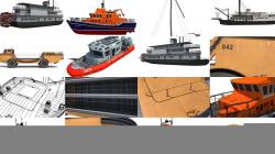 3D Boat Models Collection 