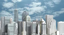 3D New York Skyscrapers 3D model