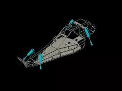 3D RC Buggy Model