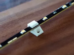 3mm Led Strip Holder / Clip screw mount