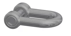 6mm SS D-Shackle