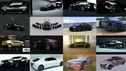 9 in 1 - Affekta concept sport tuning cars Collection 