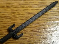 Action figure's toy sword