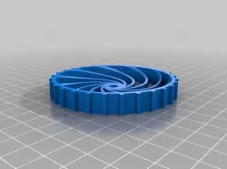 airless tire with cutout