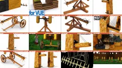 Ancient Rome Siege Machines Collection 