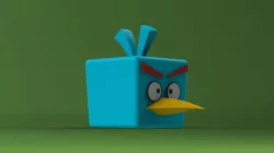 Angry Birds (Ice Blue)
