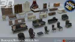 Baroque Rococo Style Mega Collection 