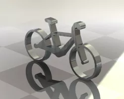 Bicycle Keychain