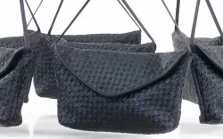 Black Maze Handbag Purse Low-poly  3D model