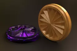 Carved rosette