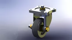 Castor wheel