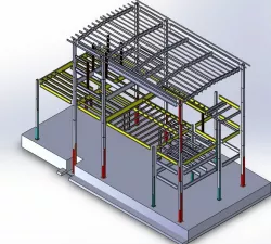 cement mill steel structure
