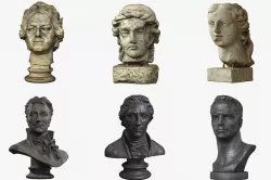 Collection of Classical Head Bust 3D Scanned Models 