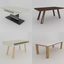 Collection of nice dining tables 