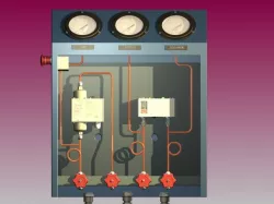 Compressor   control panel