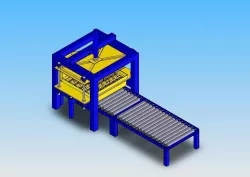 Concrete block automatic machine 