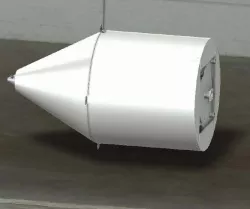 Conical tank 3000 litres 1600mm diameter