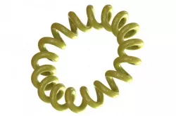 Continuous Spiral Spring on Circular Path